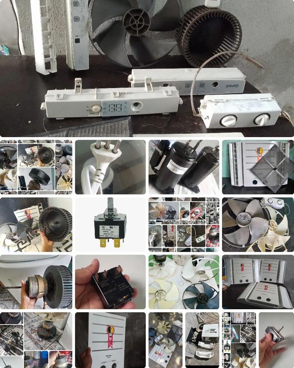 Peças de Ar-condicionado 