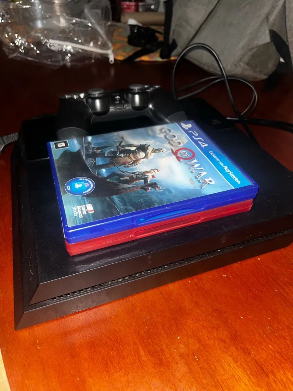 PS4 500 GB COM 1 CONTROLE E JOGOS  - Foto 2