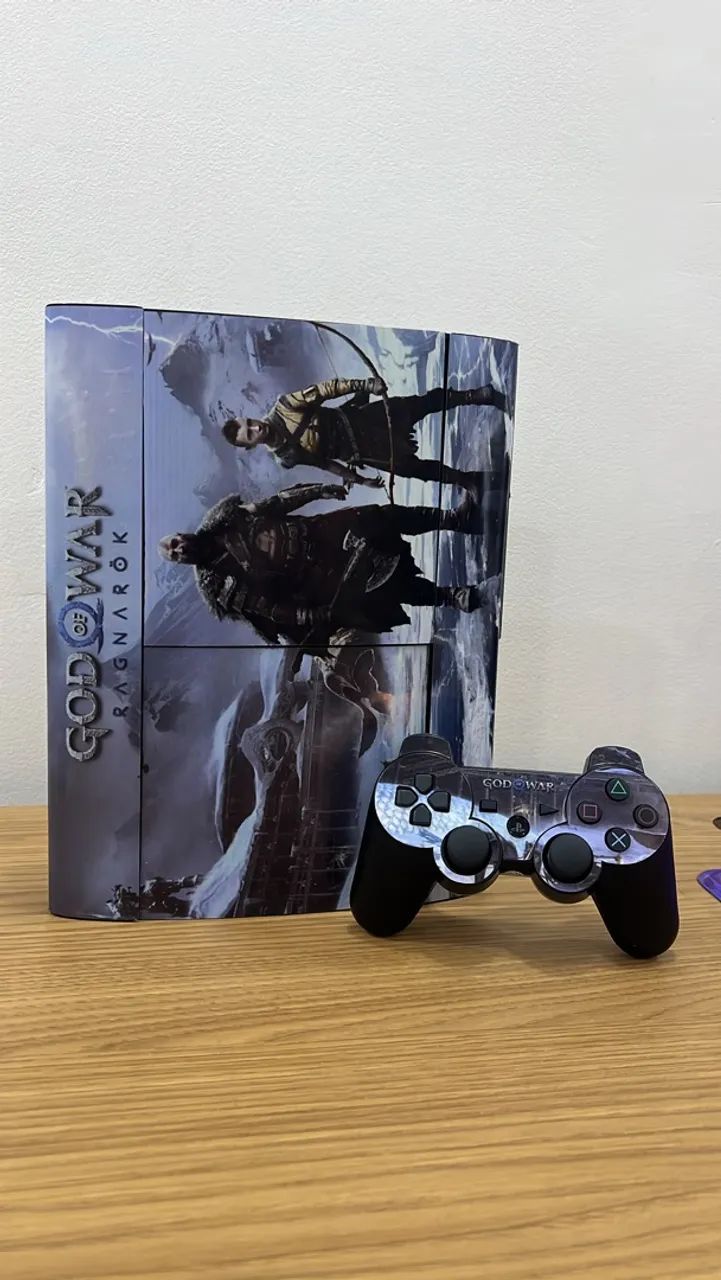 PS3 personalizado e com jogos 