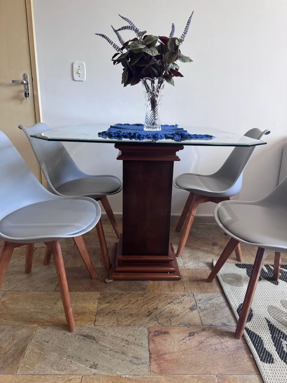 Mesa de jantar de vidro  - Foto 2