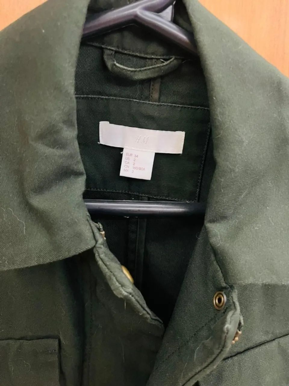 Jaqueta Parka H&M Nunca Usada - Foto 2