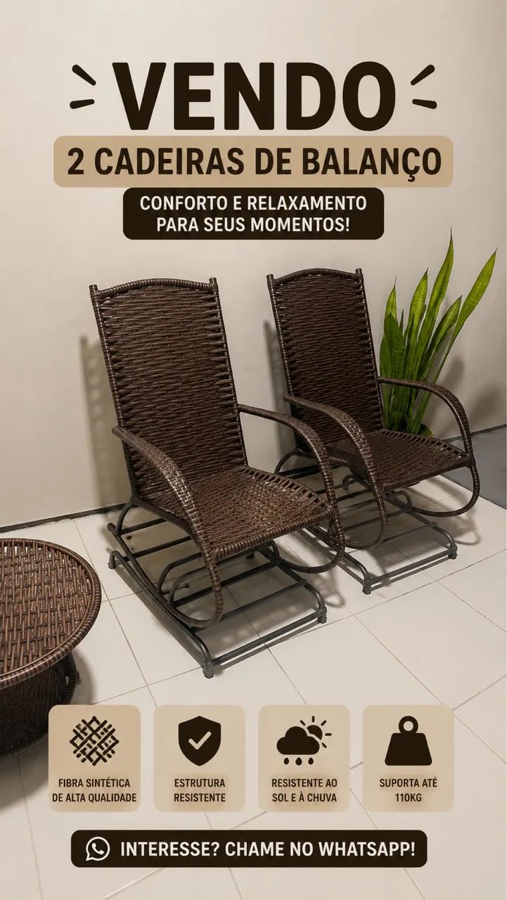 Conjunto de cadeiras  - Foto 2