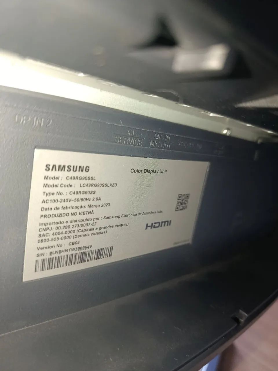 Samsung Odyssey CRG9 - 49" - Foto 5