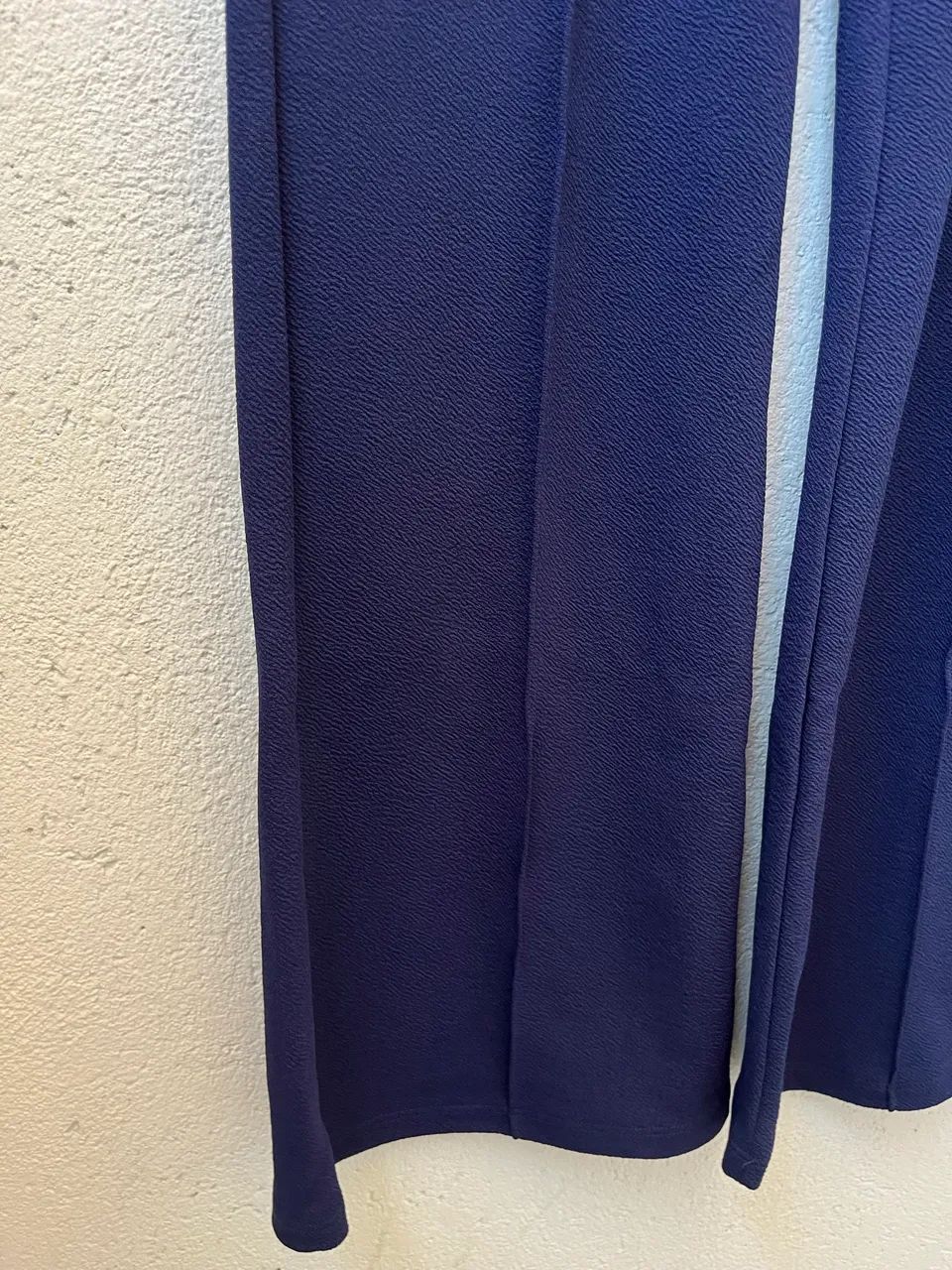 Calça flare azul marinho G malha crepe elastano nova - Foto 4