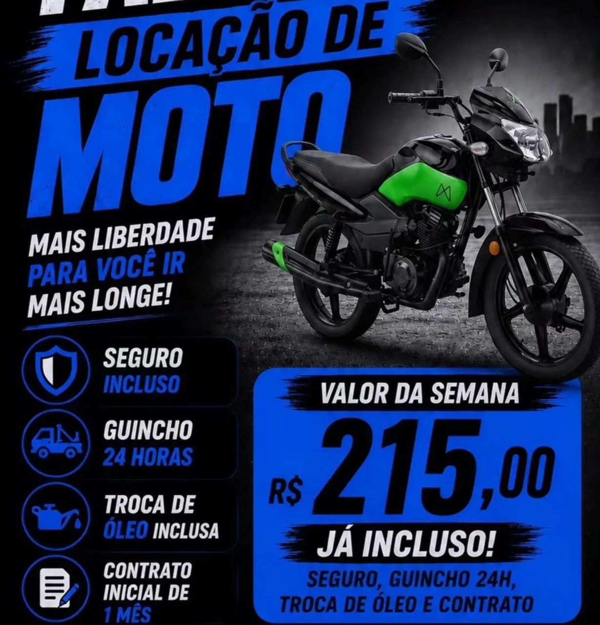 Mottu pra alugar 