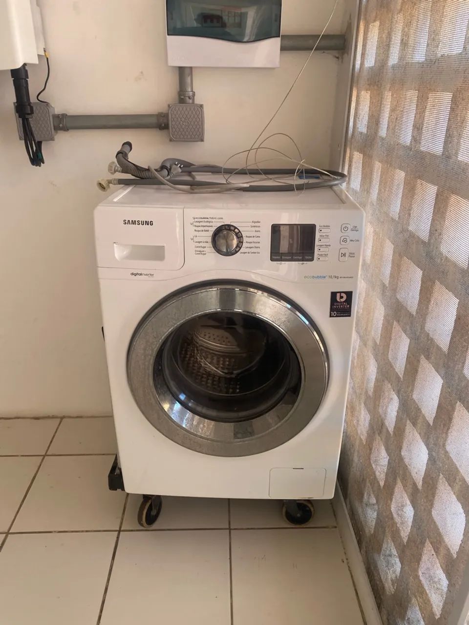 Máquina de lacre e secar 