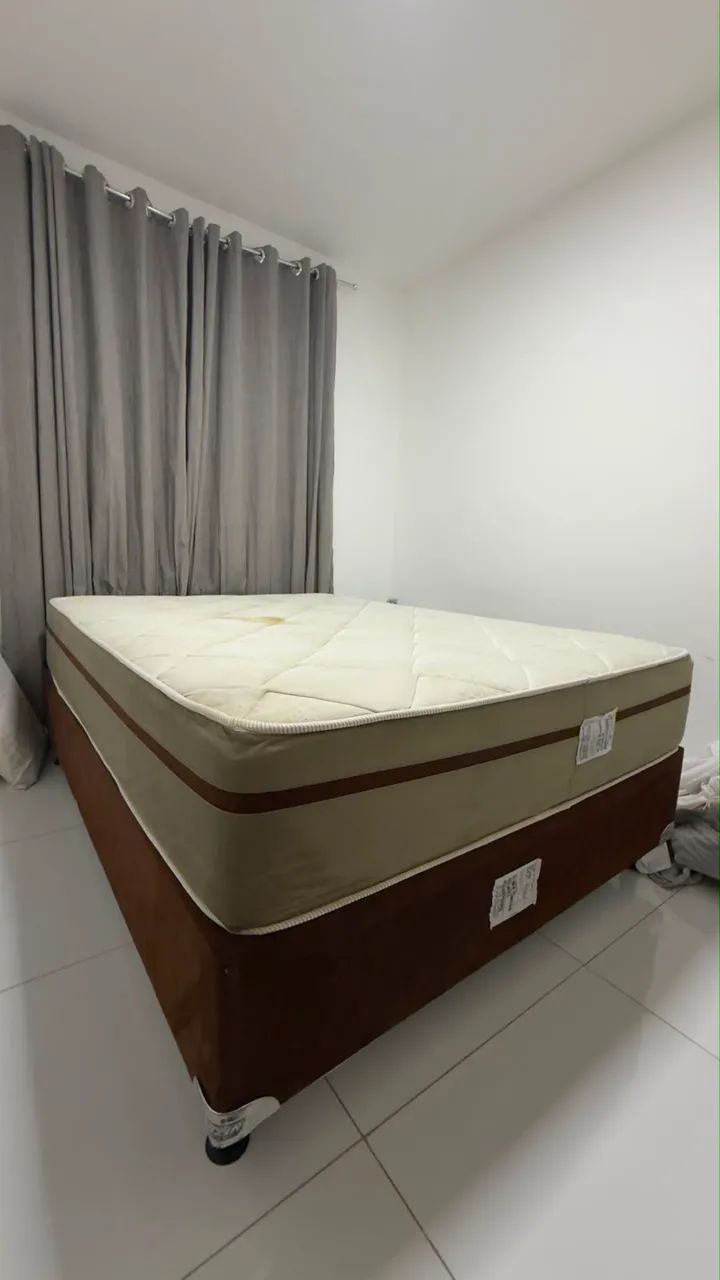 Cama Box Casal - Marca Gazin