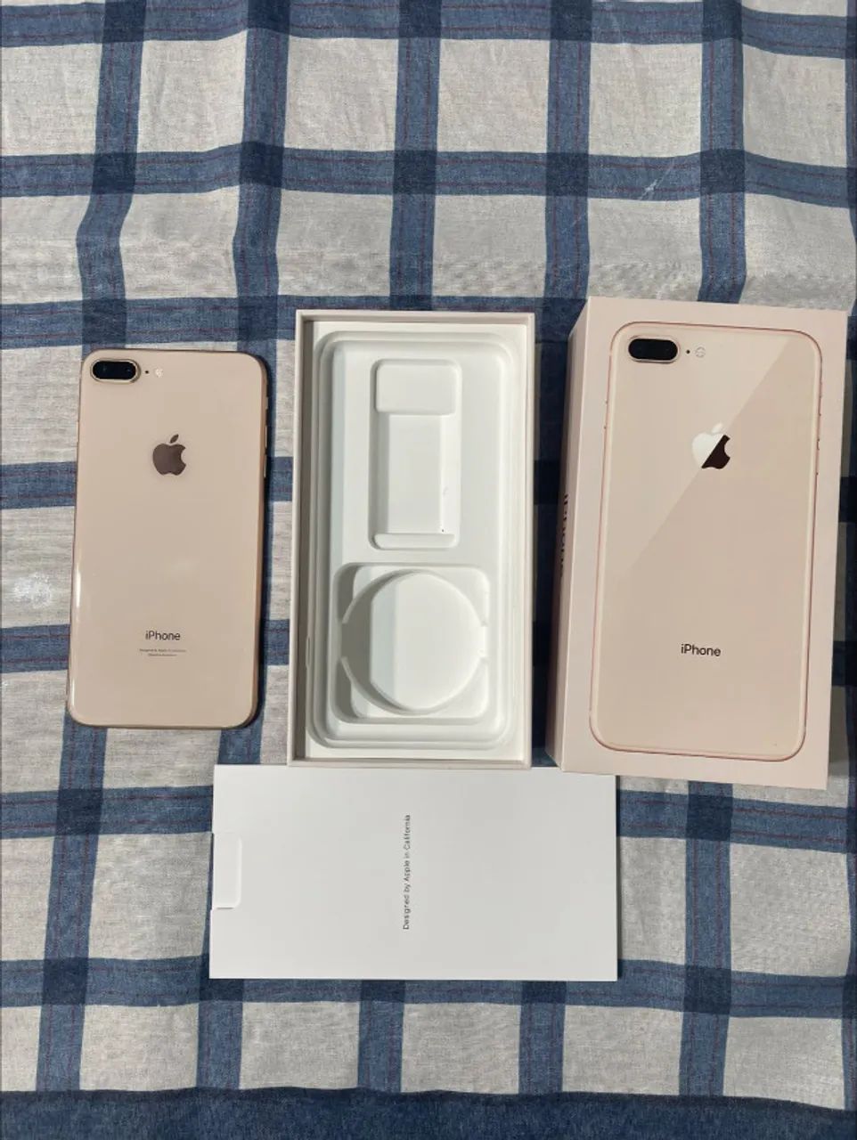 iPhone 8 Plus 64 Gb Dourado (Usado) - Foto 2