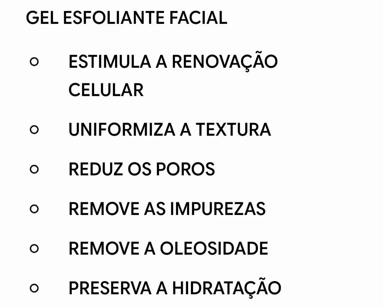 Esfoliante para rosto  - Foto 3