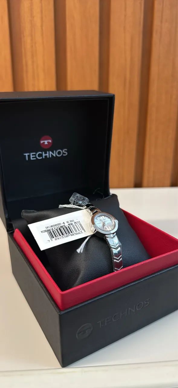 Relógio Technos Feminino Mini Petit Prata VCOOAA/1K - Foto 2