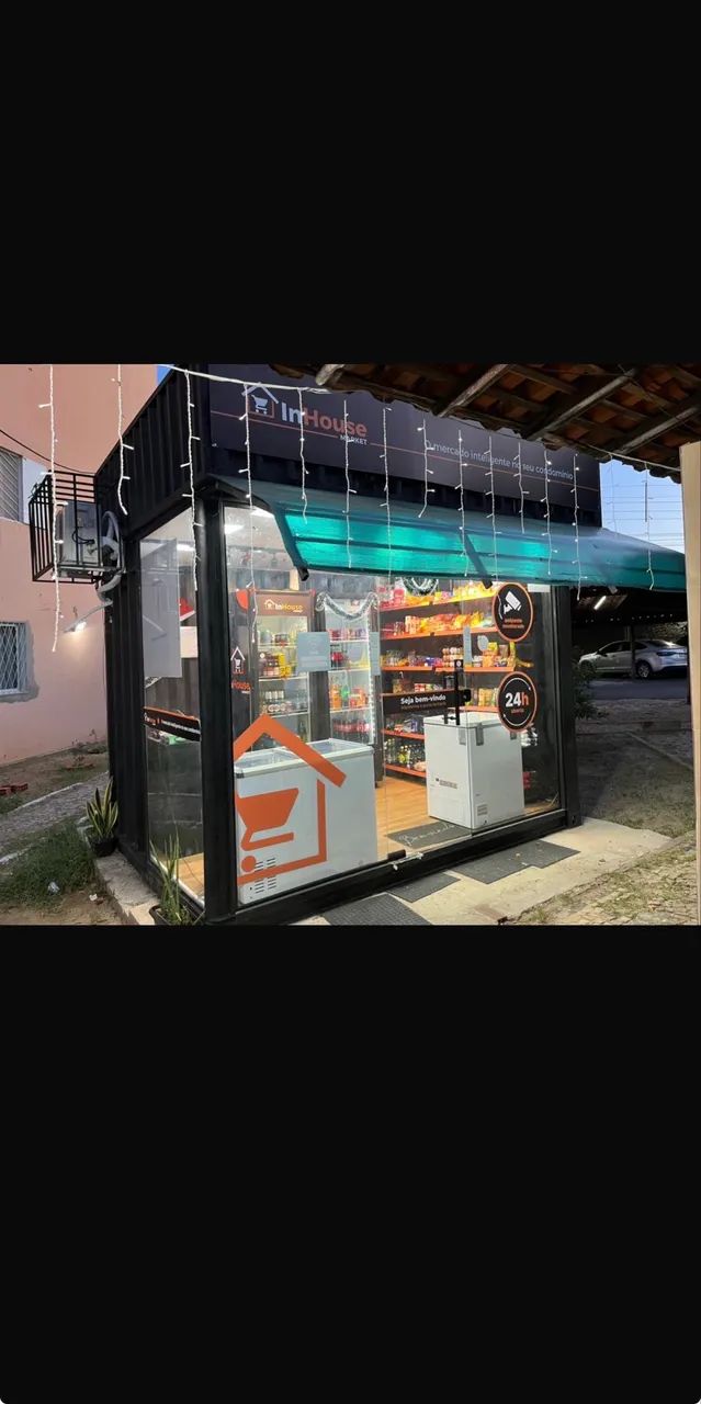 Conteiner mercadinho  4x3 
