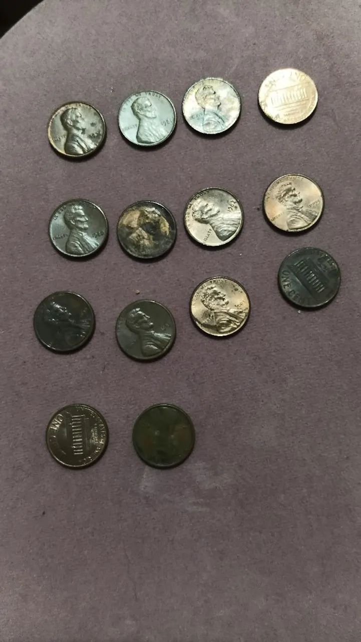 Moedas antigas Brasil e Dollar - Foto 3