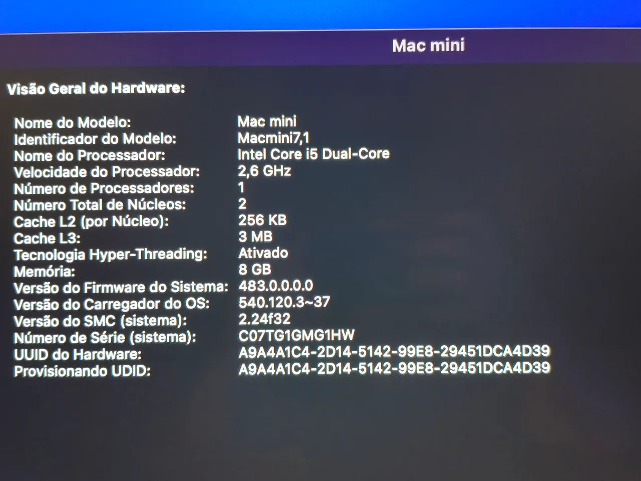 Apple Mac Mini Late 2014 Intel Core I5 2.6ghz 8gb Ram - Foto 5