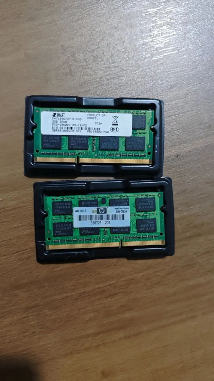 Memória de Notebook DDR3 2G