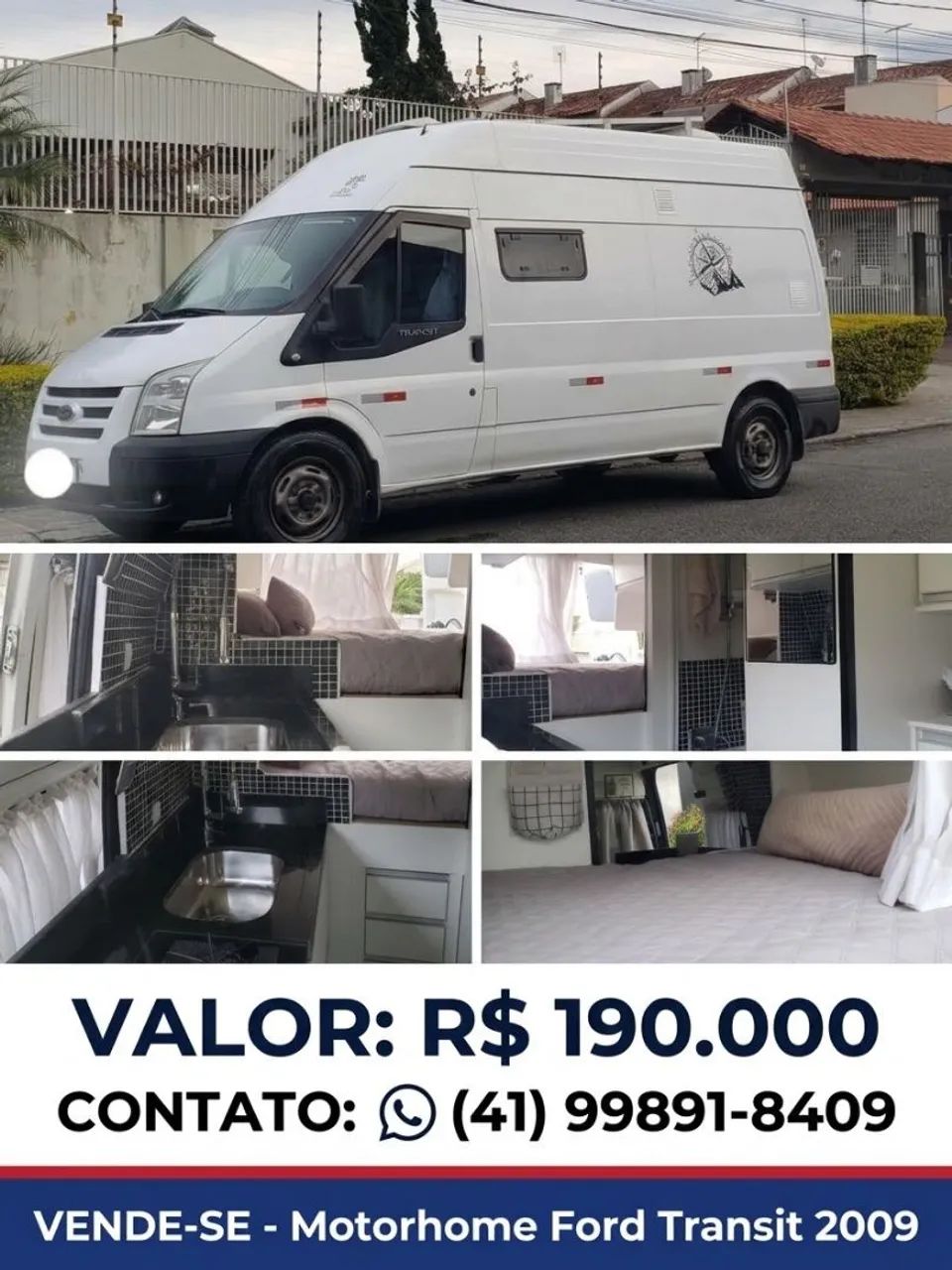 Ford Transit TRANSIT Furgão 3550 2.4 TDCI Longo Dies. 2009