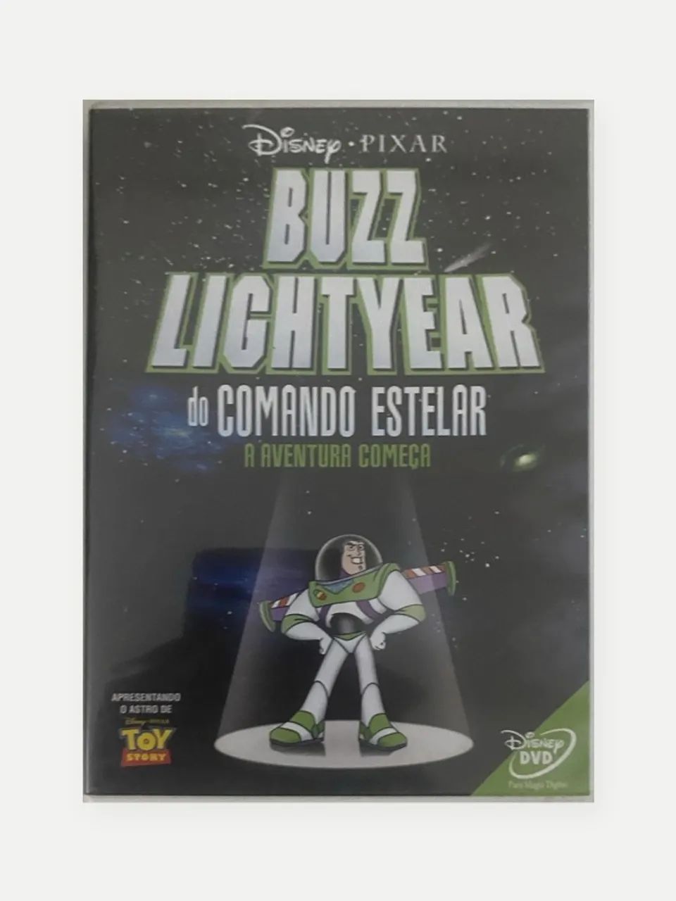 DVD Buzz Lightyear do Comando Estelar: A Aventura Começa - original