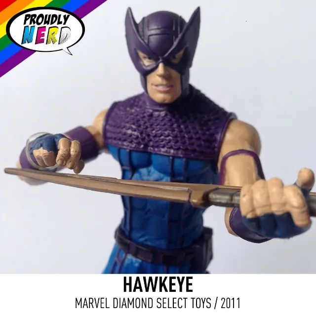 Hawkeye Avengers Marvel Diamond Select Toys - Foto 2