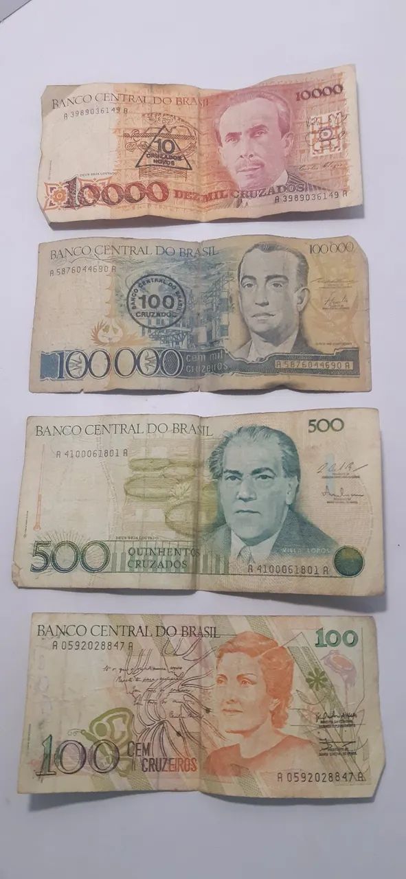 Cédulas antigas 