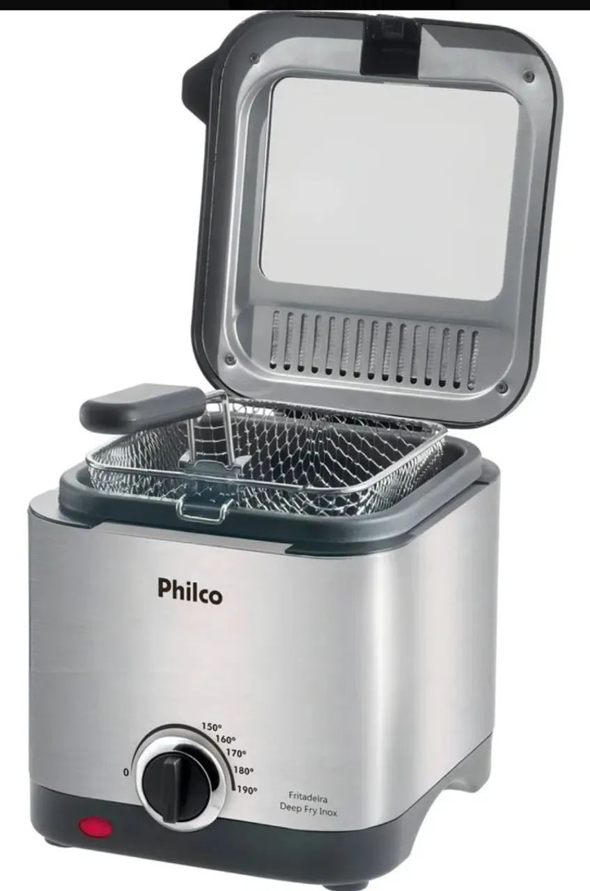 Fritadeira elétrica Philco com óleo 1,8lts 220v