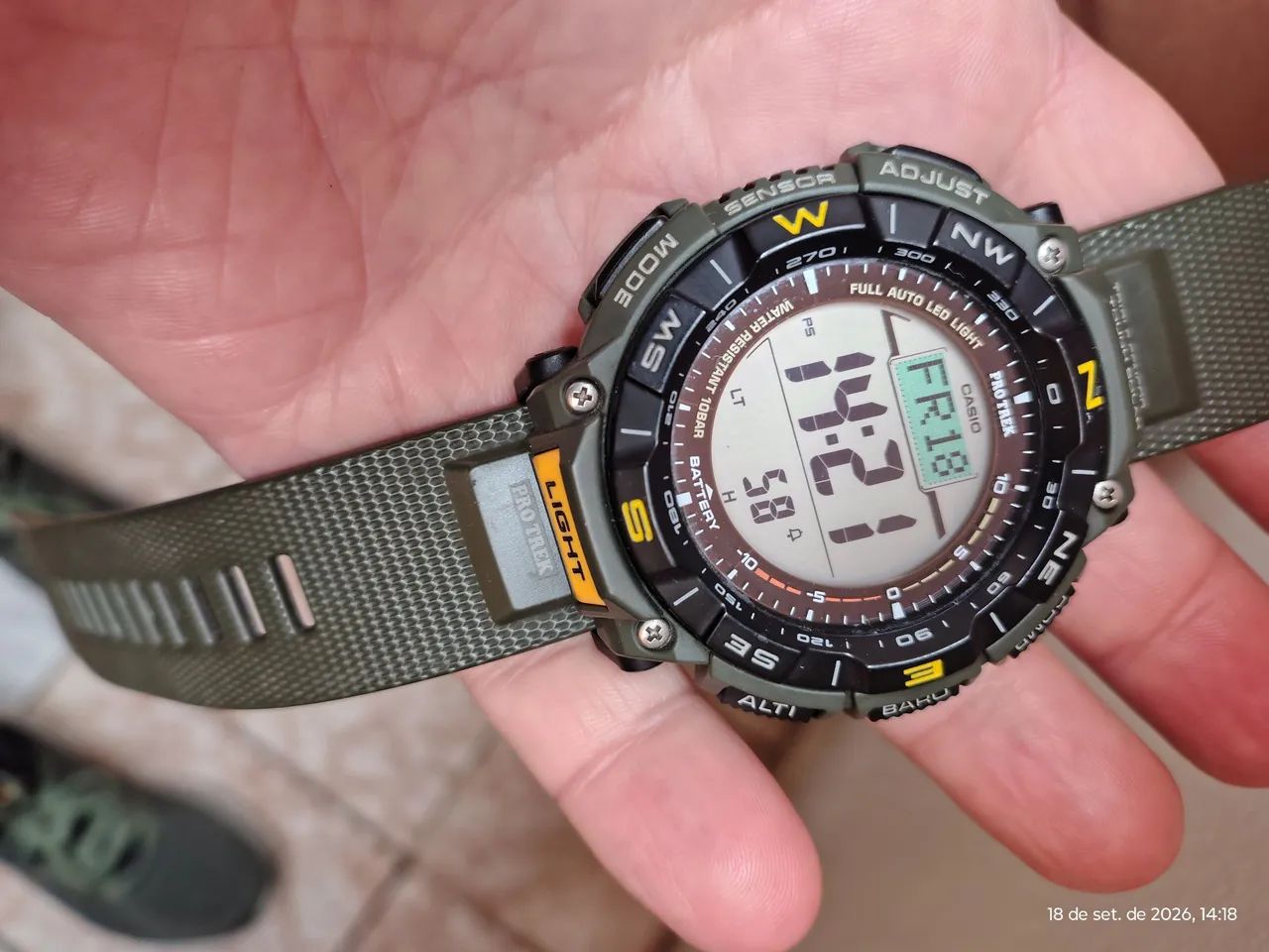 Relógio Casio protrek prg340/7 novo  - Foto 5