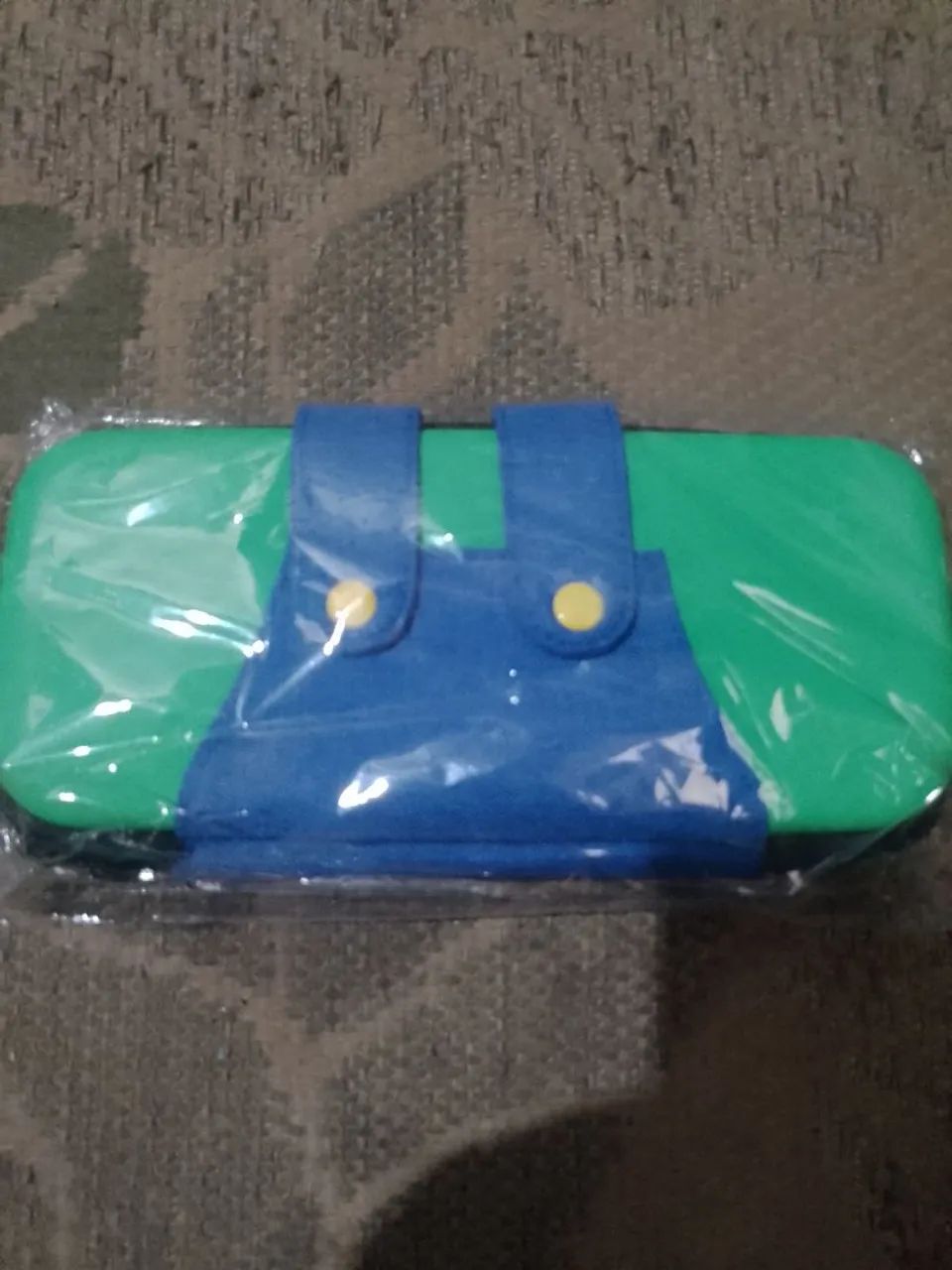 Case Luigi Nintendo switch V1 V2 e OLED 