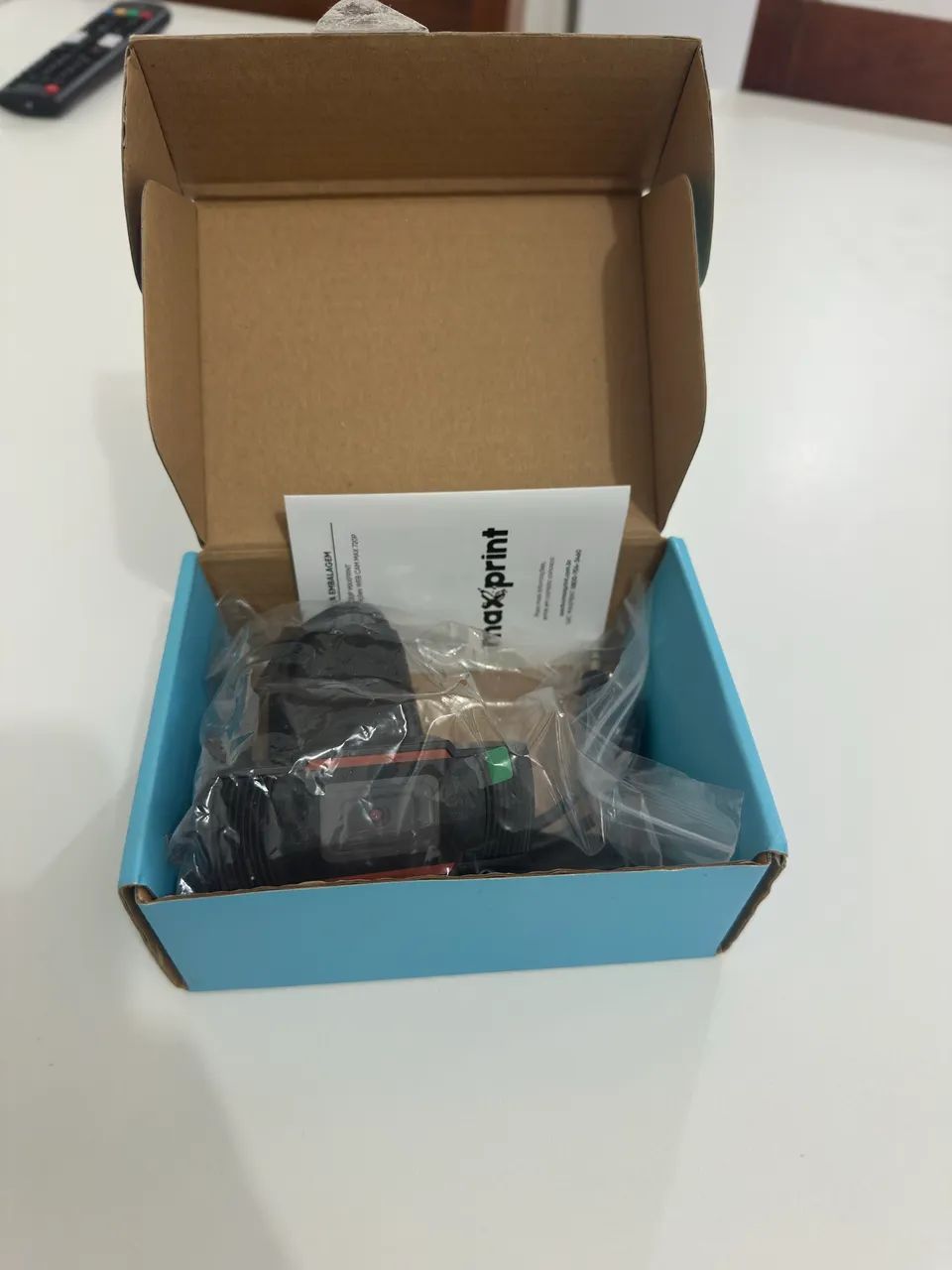 Webcam Maxprint 720p com Microfone - NOVA NA CAIXA - Foto 4