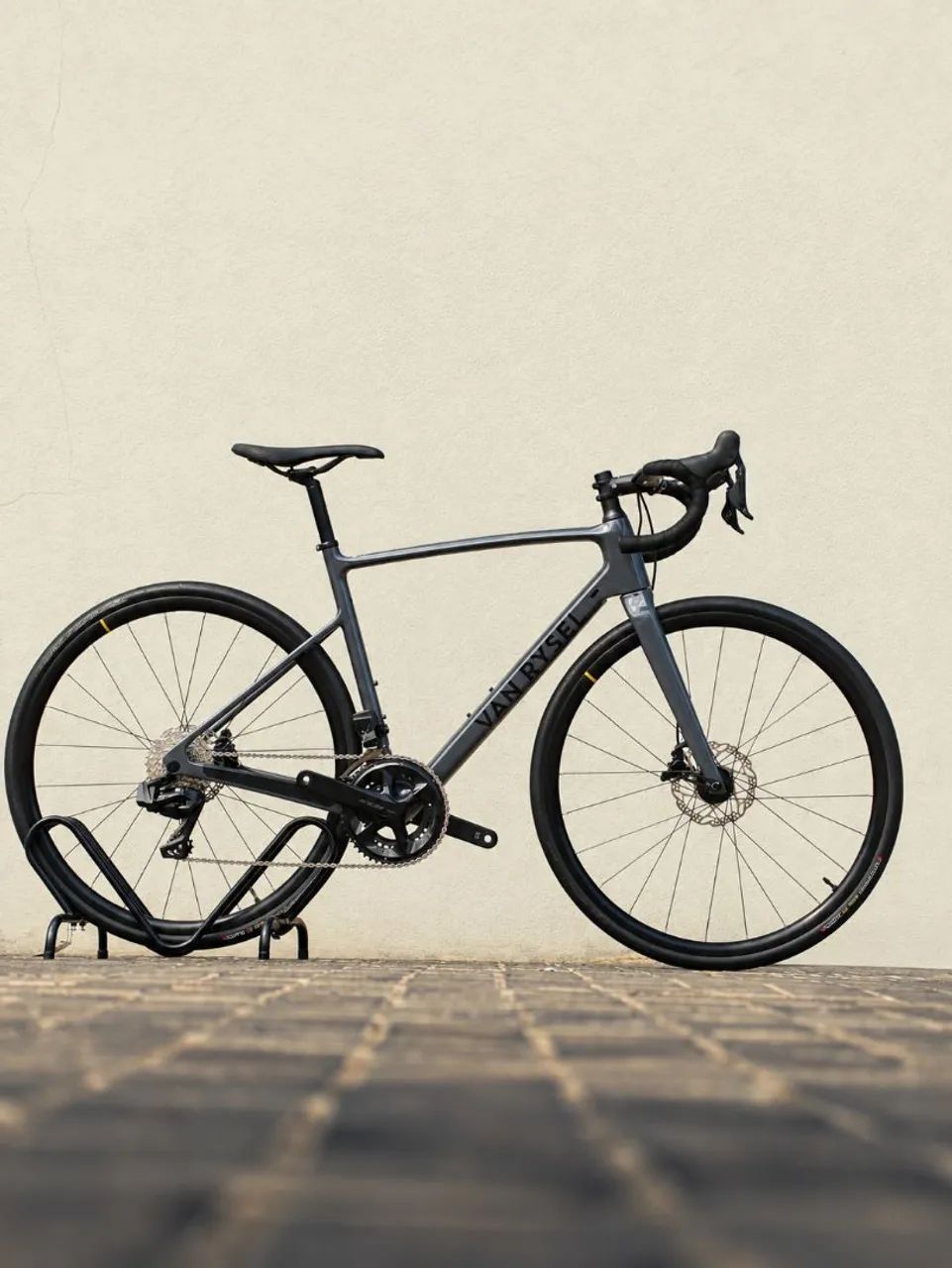 Bicicleta Van Rysel wheeltop eletrônico 12v tamanho 52