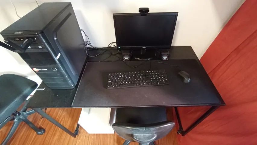 Setup computador completo pc home office troco em notebook - Foto 2