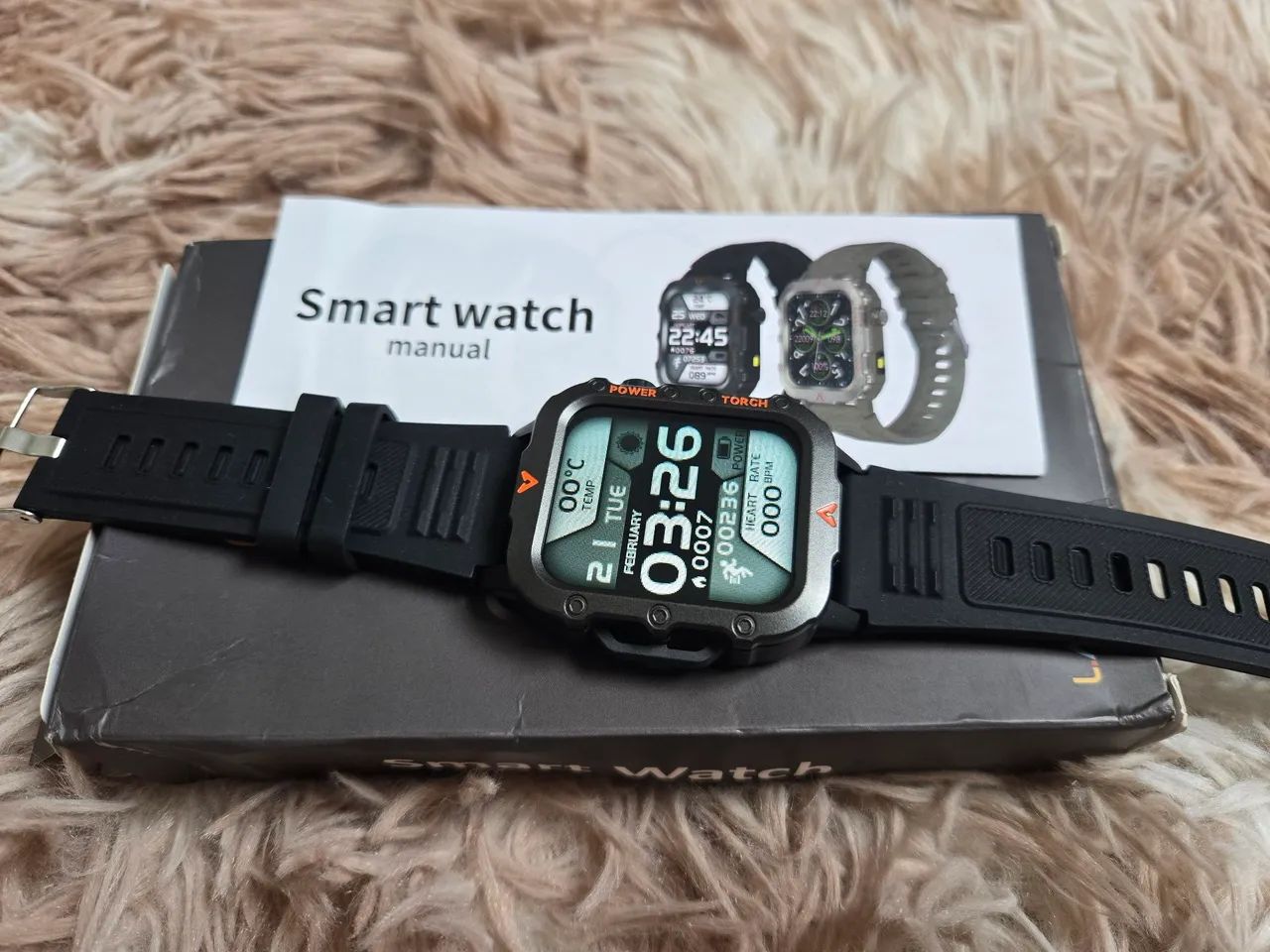 Smartwatch Sport lanterna led - Foto 3