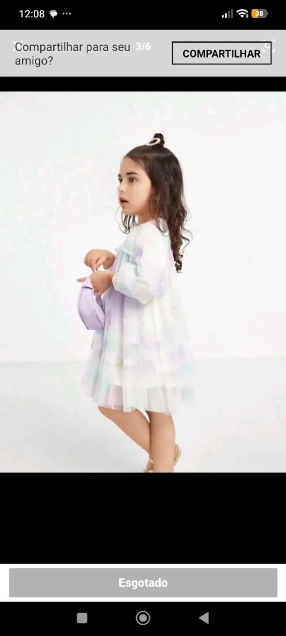 Vestido infantil 