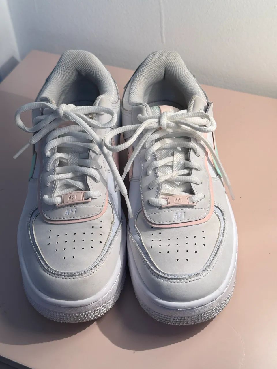 Tênis Nike Air Force 1 Shadow White Atmosphere Mint - Foto 2