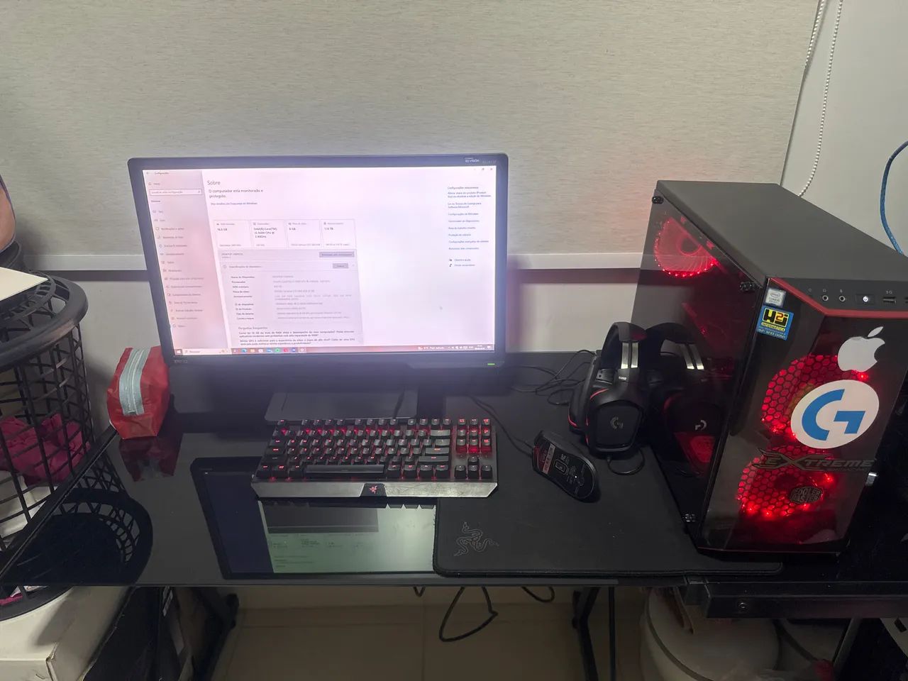 PC GAMER COMPLETO I5-8400 GTX 1060(6GB) - Computadores e Desktops