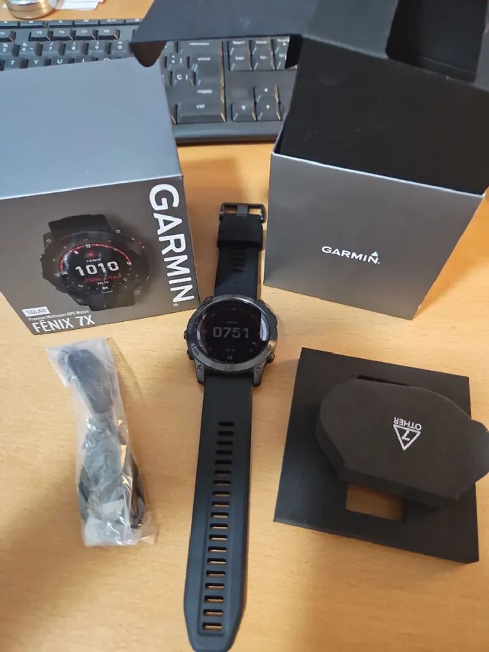 Garmin Fenix 7X Solar - Preto