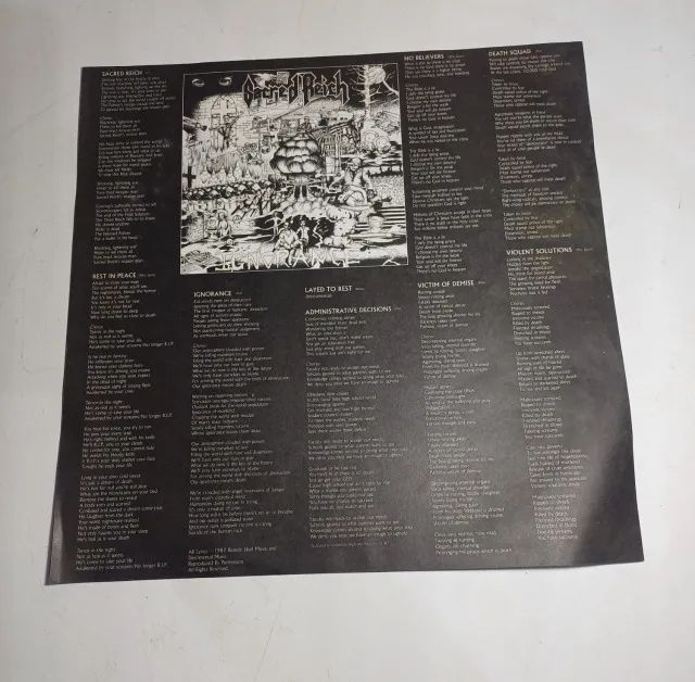 Disco de Vinil Sacred Relch Ignorance  - Foto 2