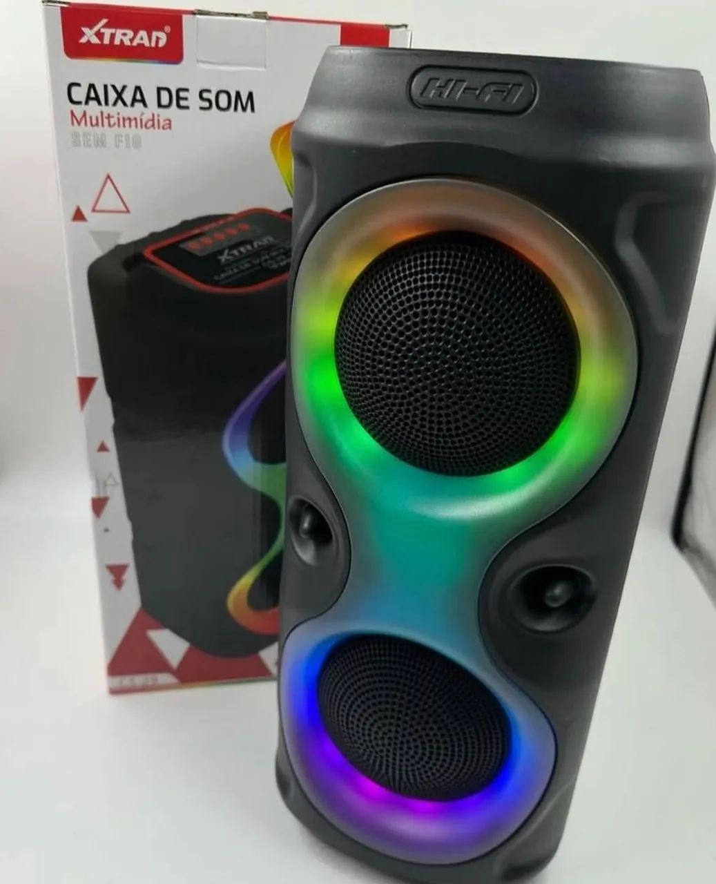 Caixa de Som LED RGB Bluetooth  - Foto 4