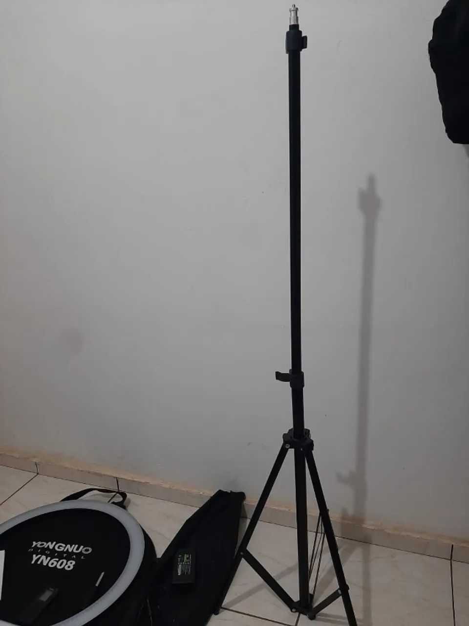 Ring Light Youngnuo Yn608 + Tripe De 2m - Foto 2