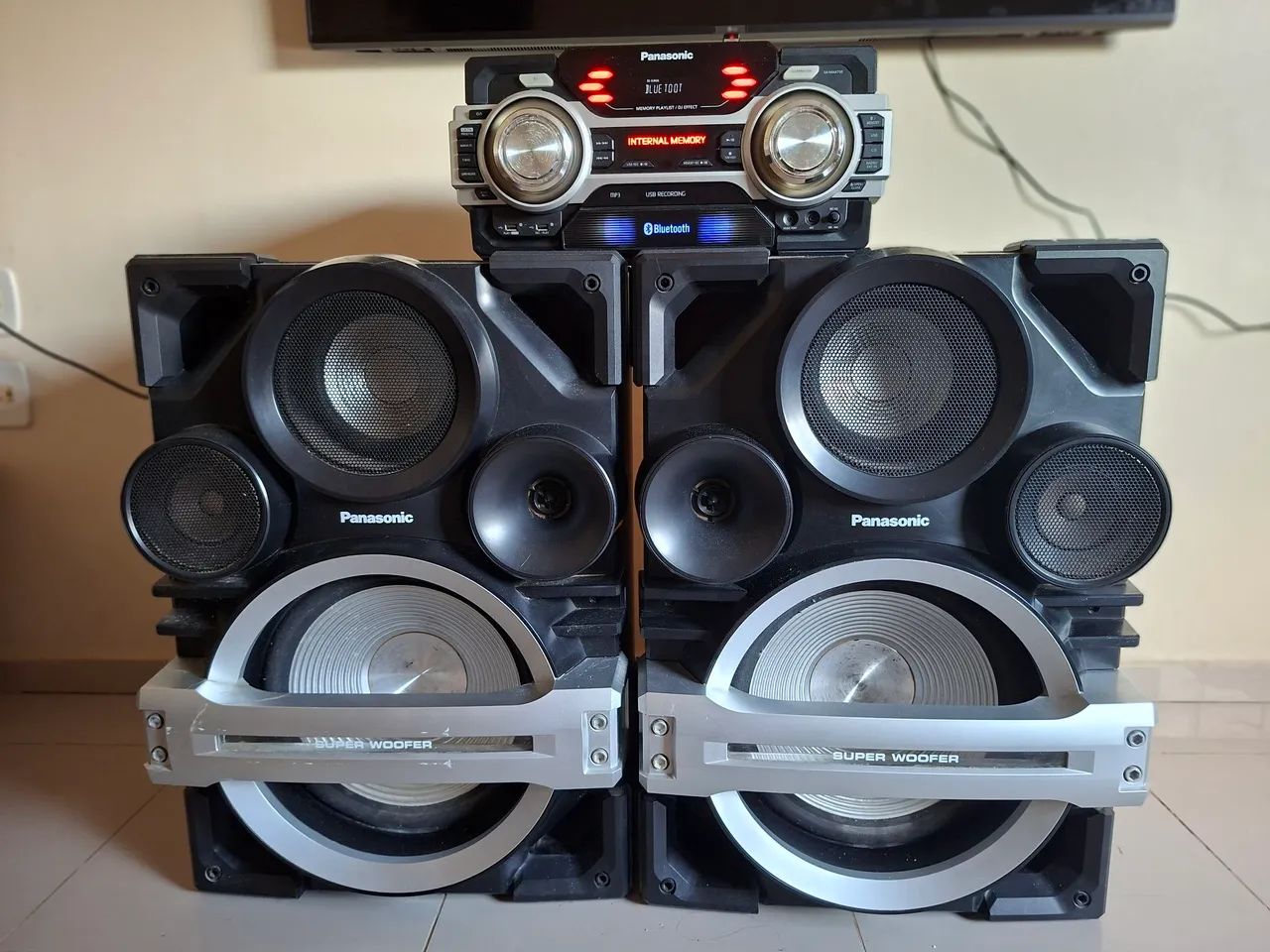 SOM PANASONIC MAX 750 - BLUETOOTH - COMPLETO - Foto 2