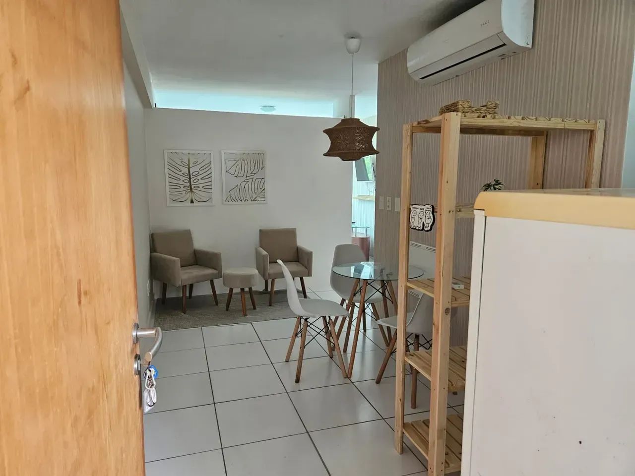 Oportunidade, Flat, decorado, pronto para morar, 28m2 útil, 1vg, piscina, churasqueira, 29 - Foto 12