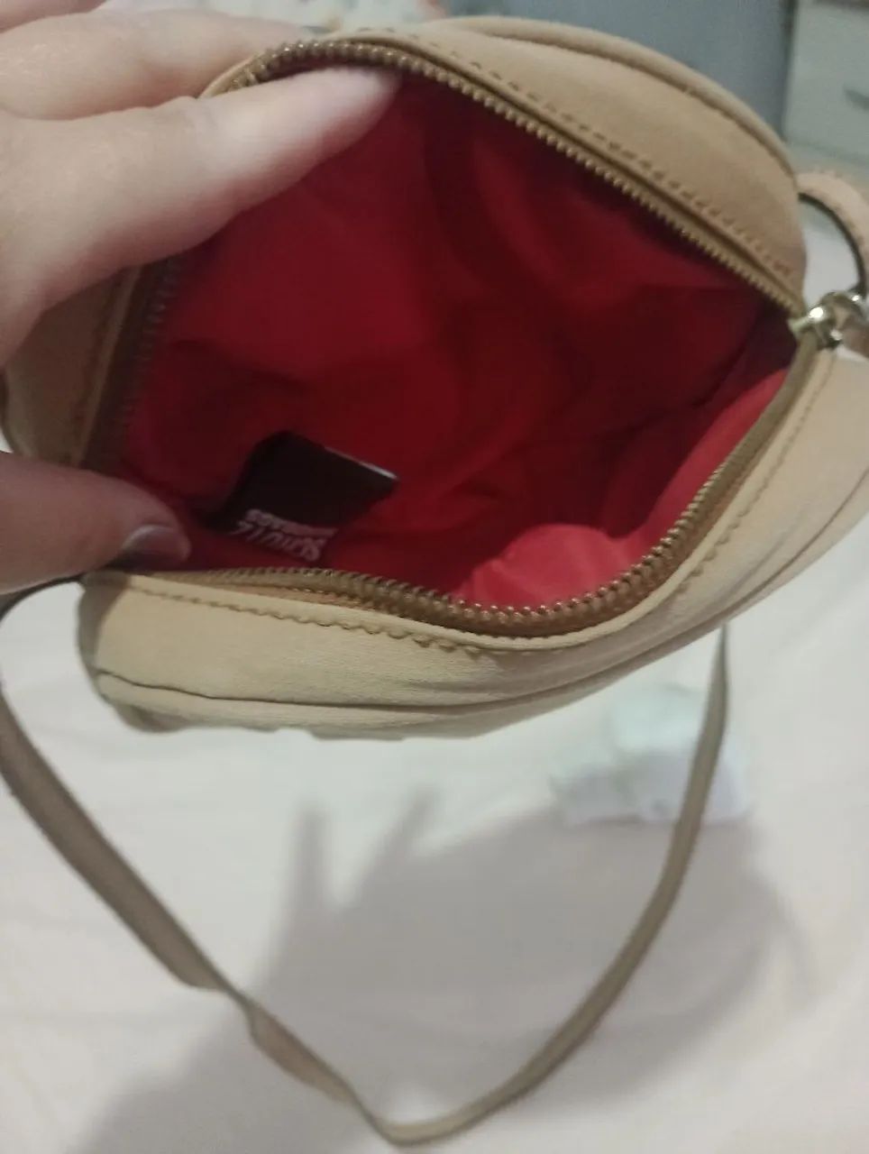 Bolsa Schutz bege Original  - Foto 3