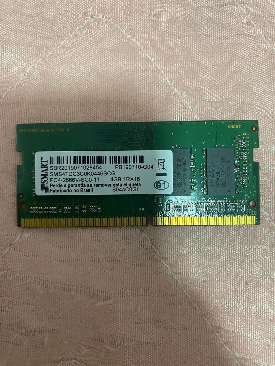 Memória RAM DDR4 Notebook 4GB