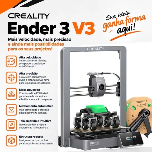 impressora 3d ENDER 3V3