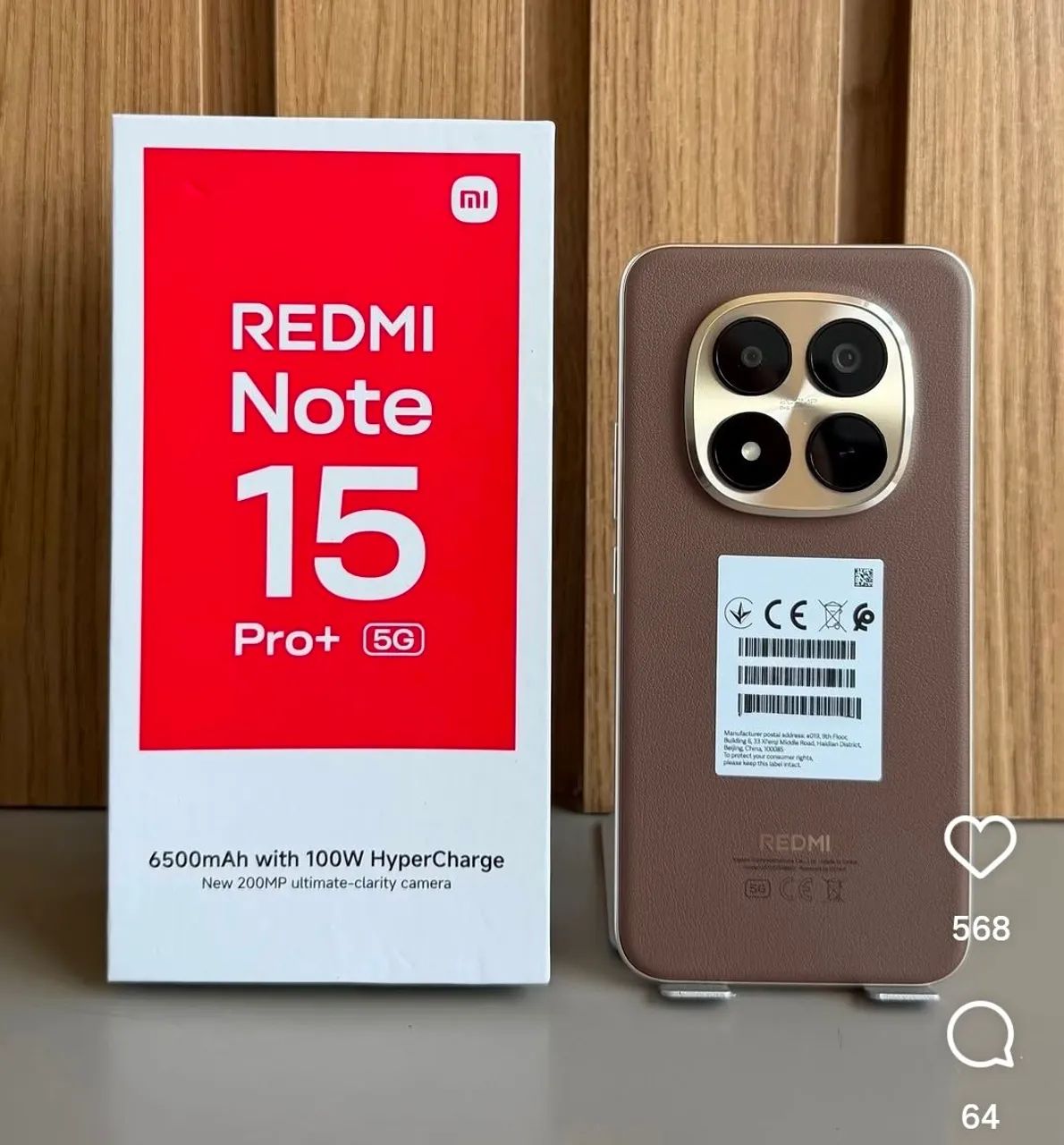 Note 15 pro plus 256gb/8ram - Foto 3