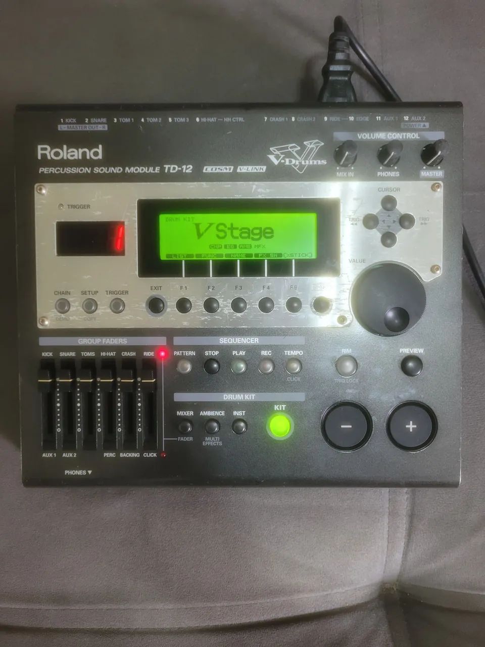 Roland TD-12 Vdrums módulo 