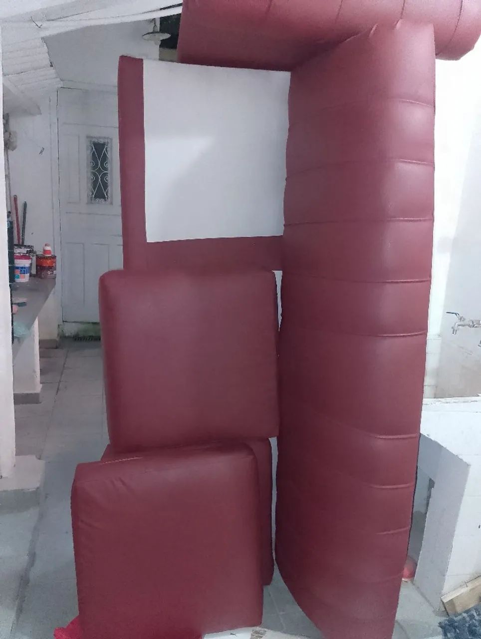 Sofá Chesterfield em couro  - Foto 3