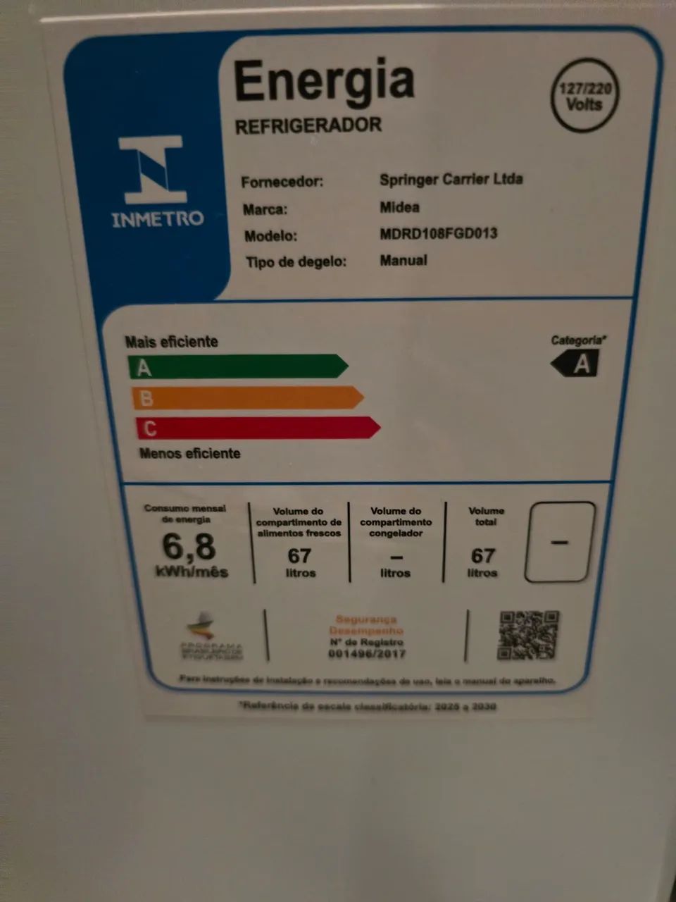 Frigobar Midea 67 litros - Foto 2
