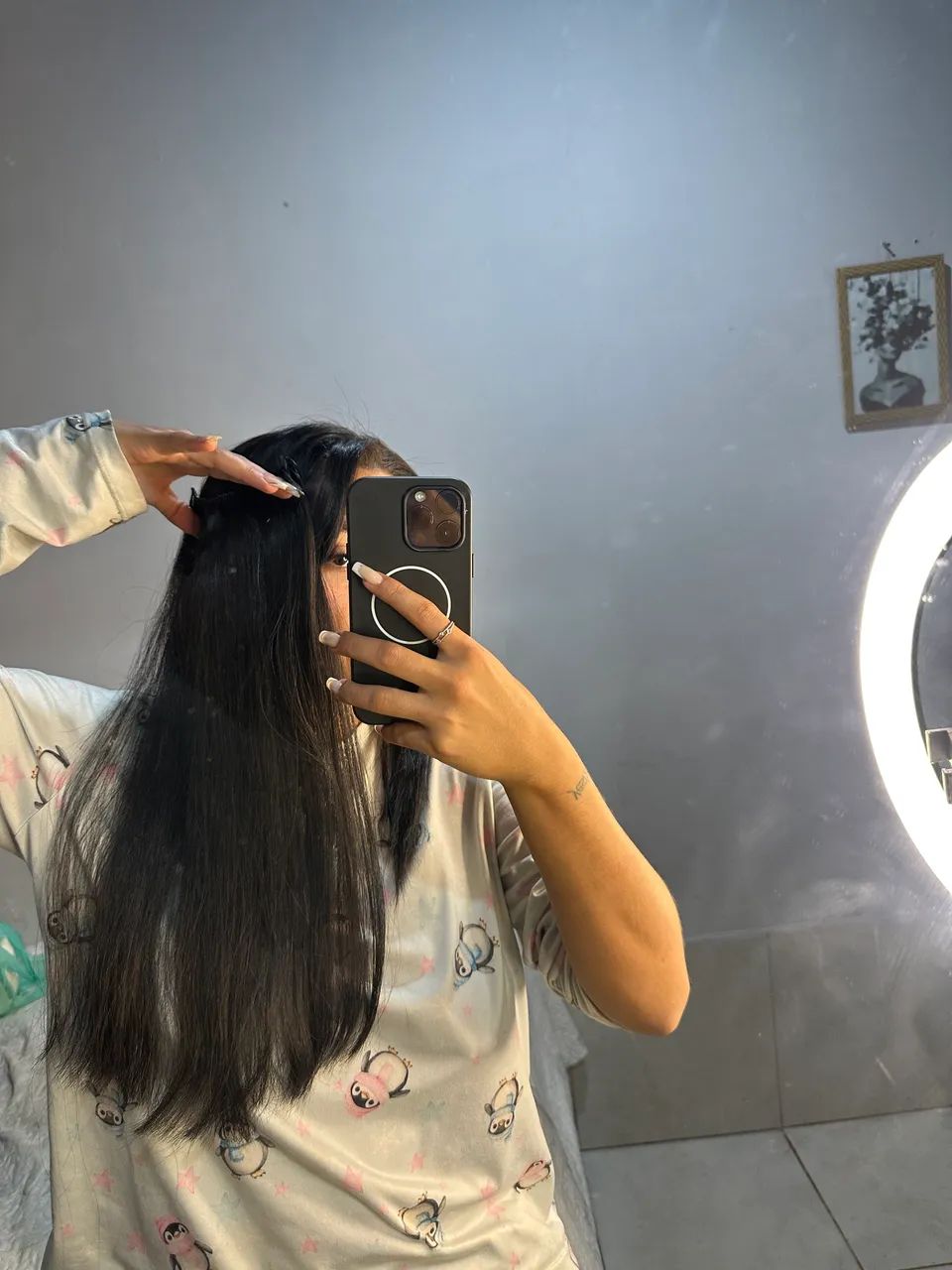 Mega hair humano 55cm 400  - Foto 2