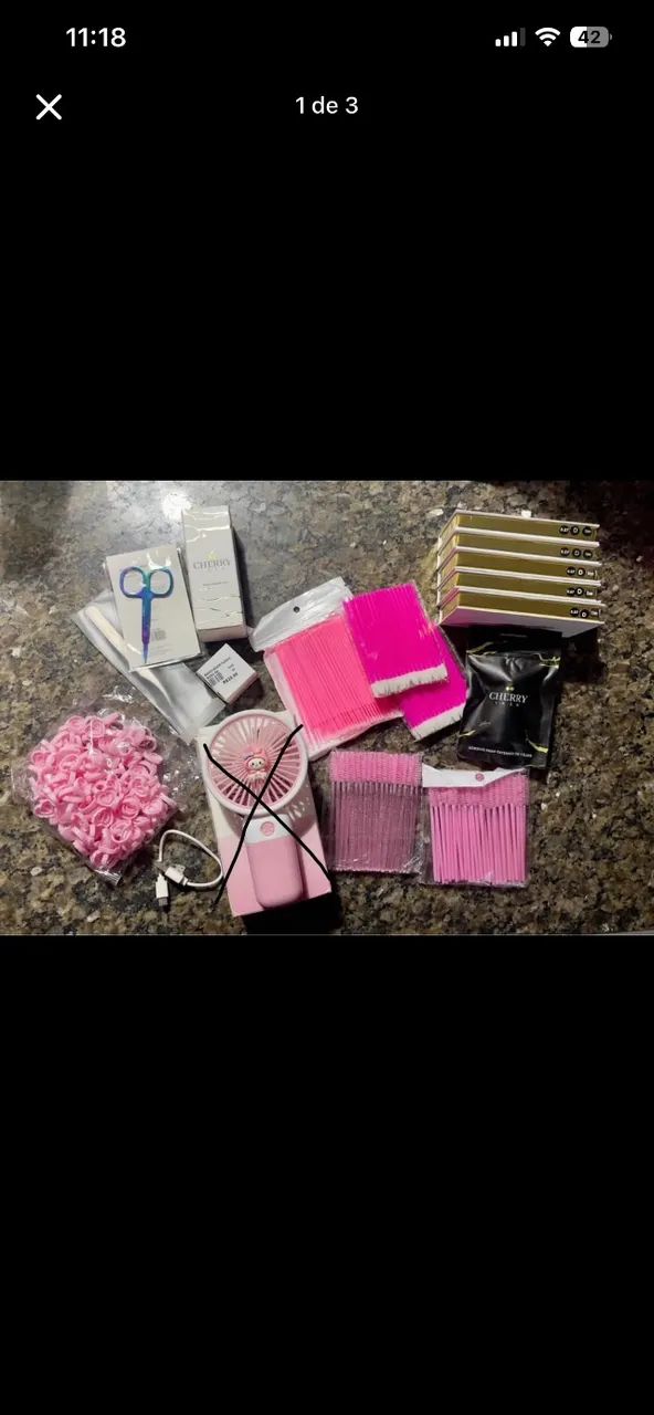 Kit para extensão de cilios