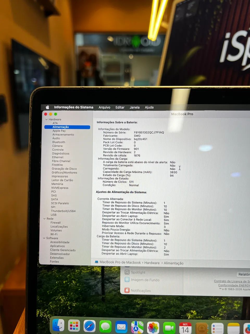 (Vendo ou troco) MacBook Pro 2018 16GB ram 256gb TouchBar - Foto 3