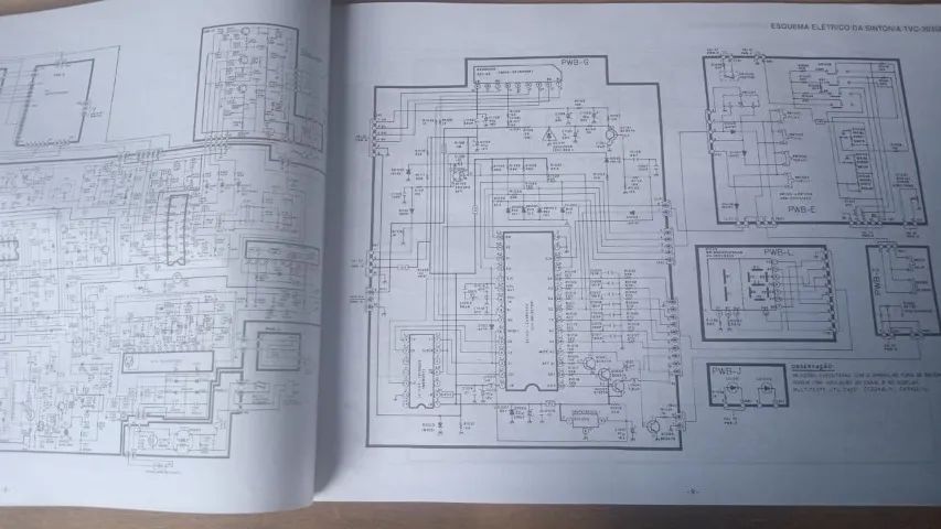 Livro Diagrama Esquemáticos TVC - SHARP - CÓD. 436 - Foto 5