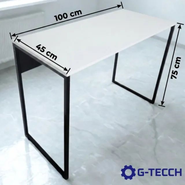 Mesa Industrial 1m NOVA Escrivaninha Multiuso para Notebook Computado de Escritório Estudo - Foto 5